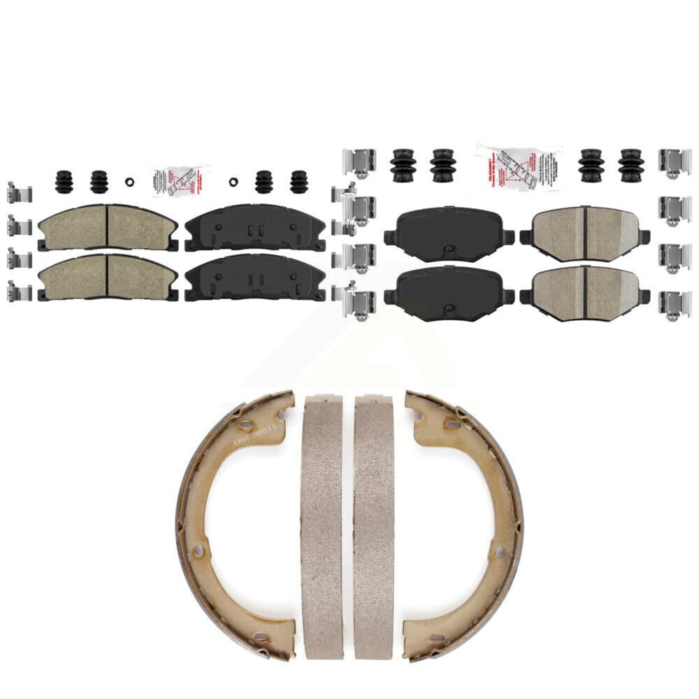 Transit Auto - KNN-101372 - Front and Rear Disc Brake Pad Kits image 1