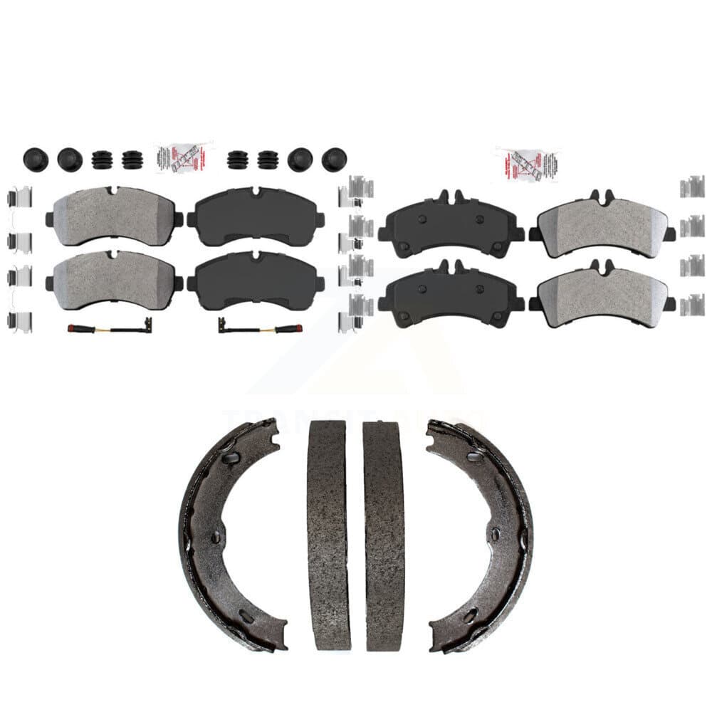 Transit Auto - KNN-101378 - Front and Rear Disc Brake Pad Kits image 1