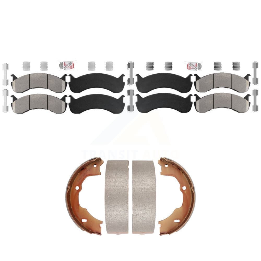 Transit Auto - KNN-101380 - Front and Rear Disc Brake Pad Kits image 1