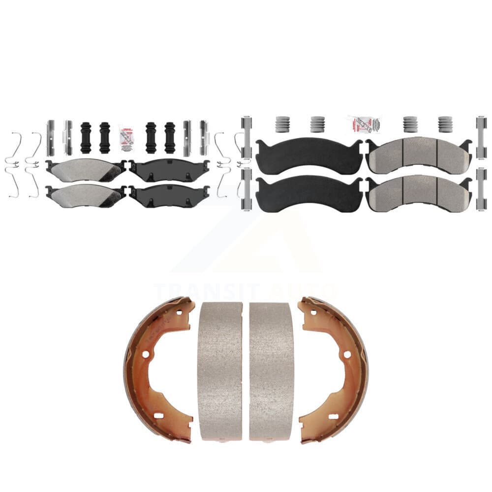 Transit Auto - KNN-101382 - Front and Rear Disc Brake Pad Kits image 1