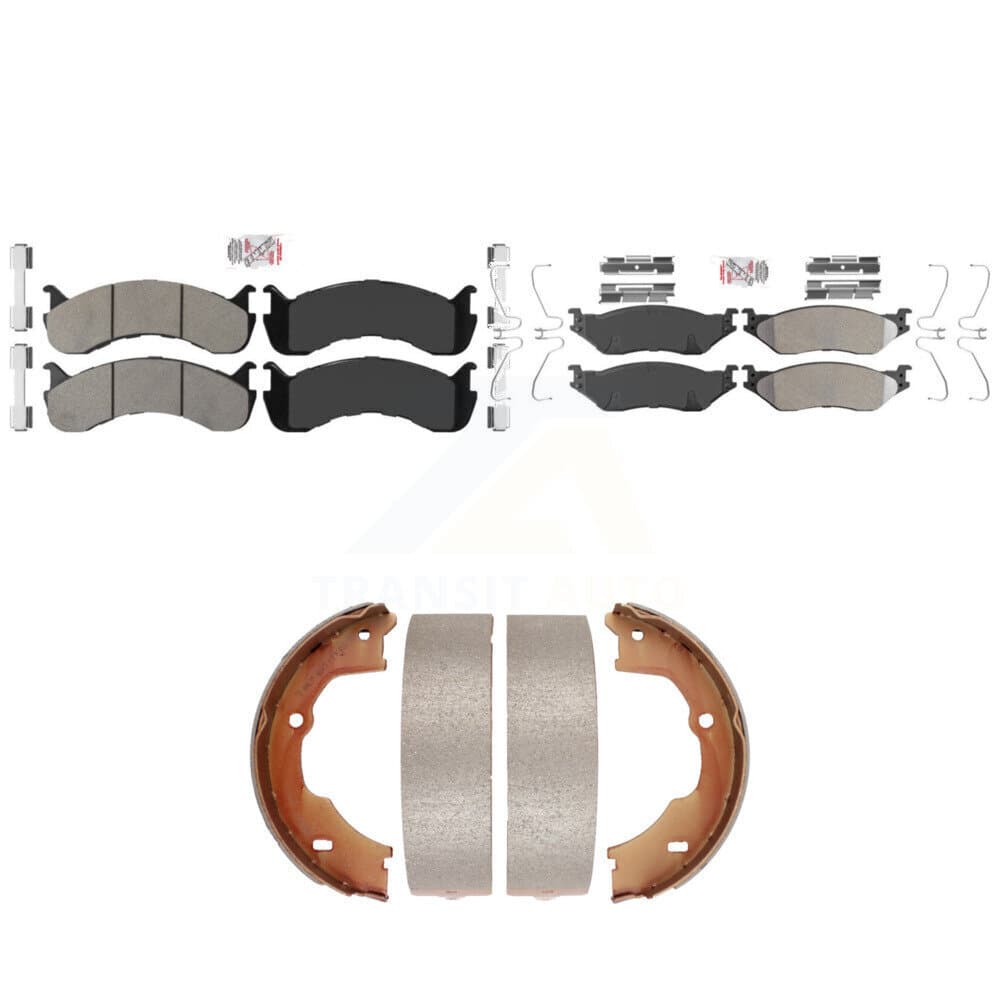 Transit Auto - KNN-101391 - Front and Rear Disc Brake Pad Kits image 1