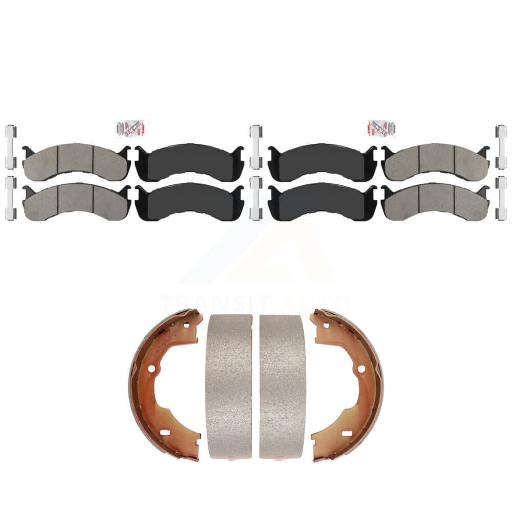 Transit Auto - KNN-101395 - Front and Rear Disc Brake Pad Kits image 1