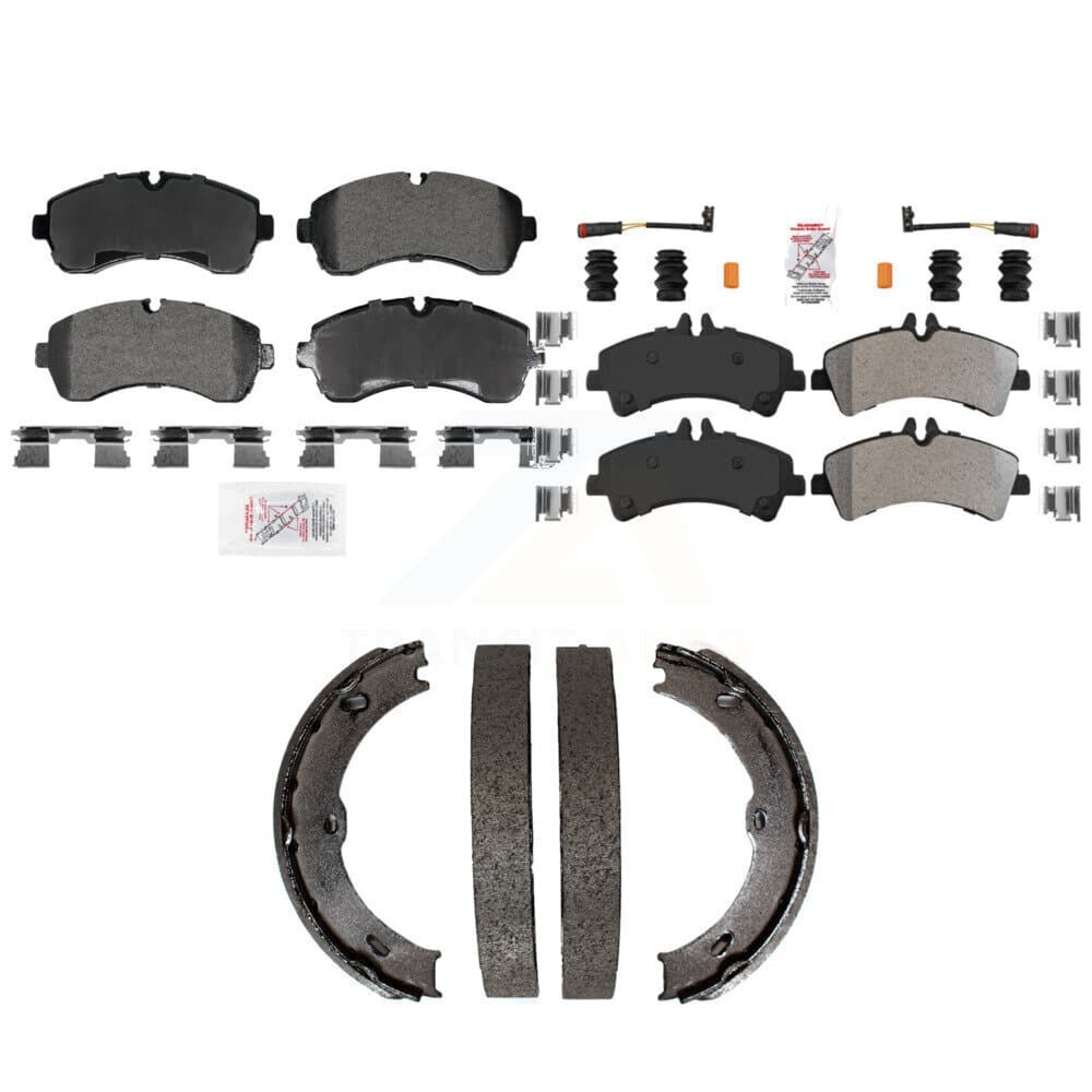 Transit Auto - KNN-101409 - Front and Rear Disc Brake Pad Kits image 1