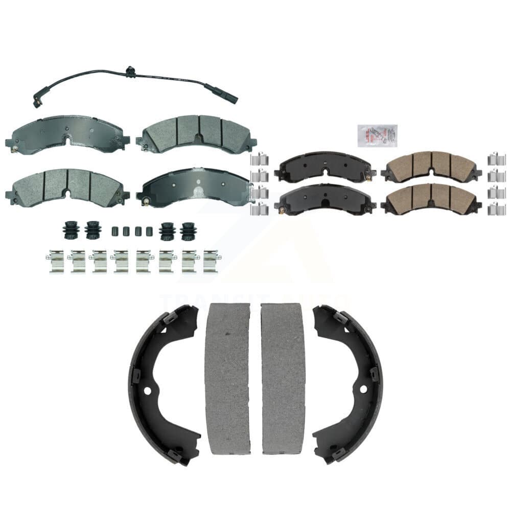 Transit Auto - KNN-101421 - Front and Rear Disc Brake Pad Kits image 1