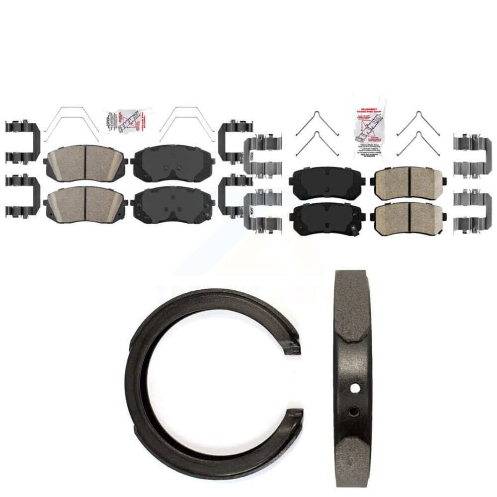 Transit Auto - KNN-101436 - Front and Rear Disc Brake Pad Kits image 1