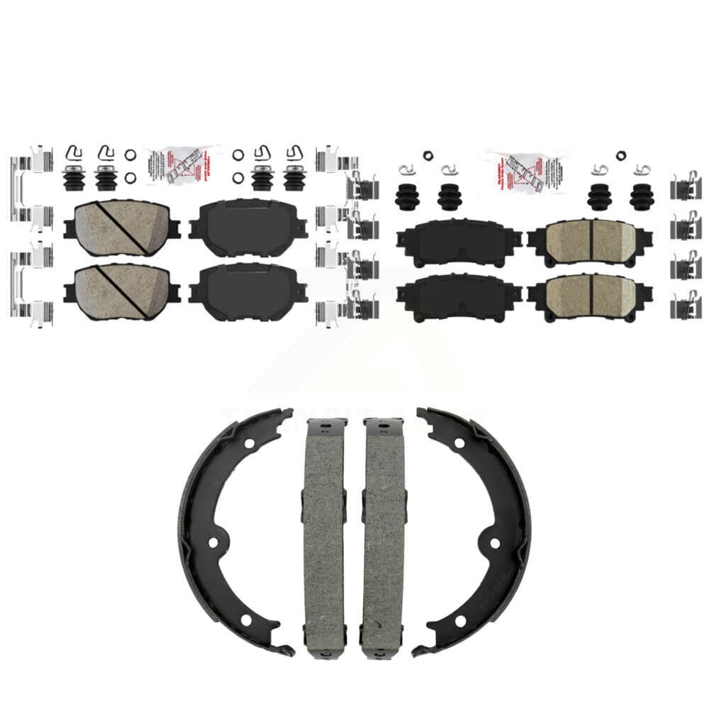 Transit Auto - KNN-101447 - Front and Rear Disc Brake Pad Kits image 1