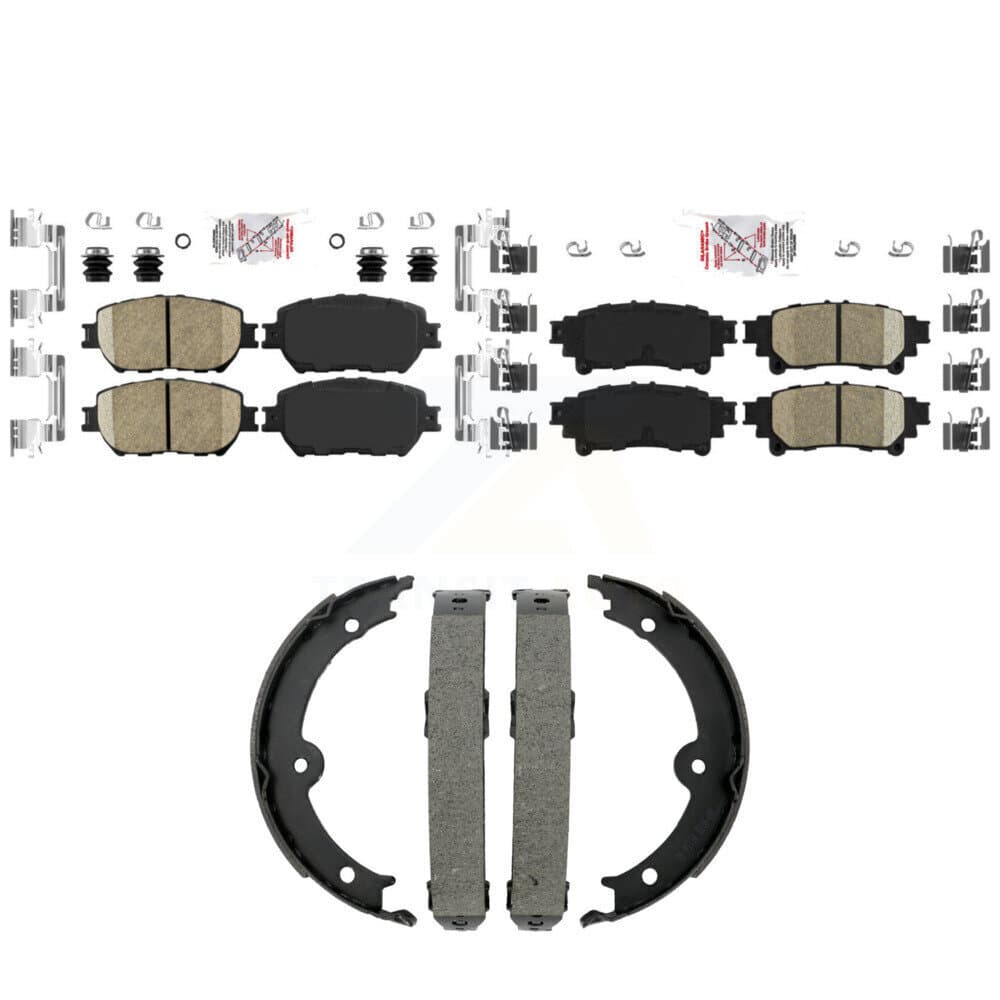 Transit Auto - KNN-101448 - Front and Rear Disc Brake Pad Kits image 1