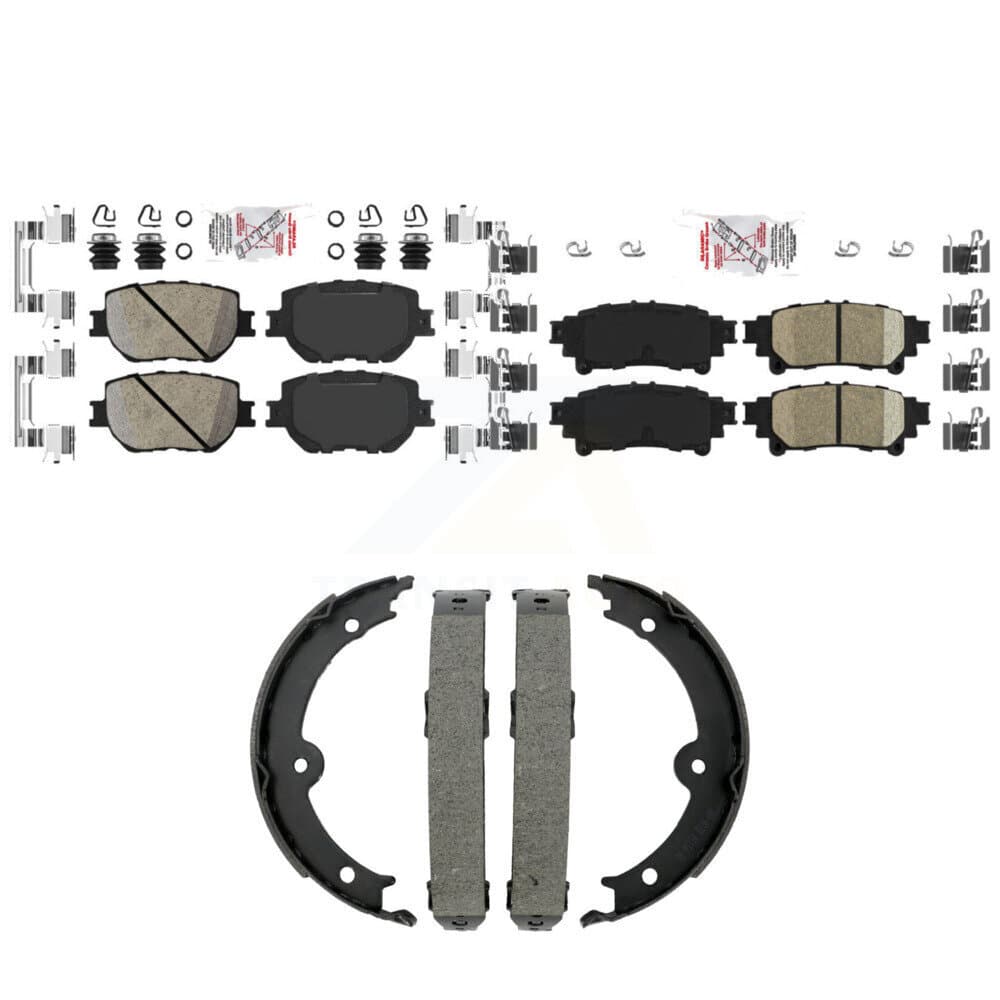 Transit Auto - KNN-101451 - Front and Rear Disc Brake Pad Kits image 1
