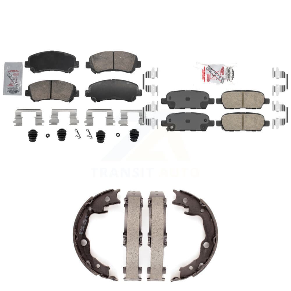 Transit Auto - KNN-101463 - Front and Rear Disc Brake Pad Kits image 1