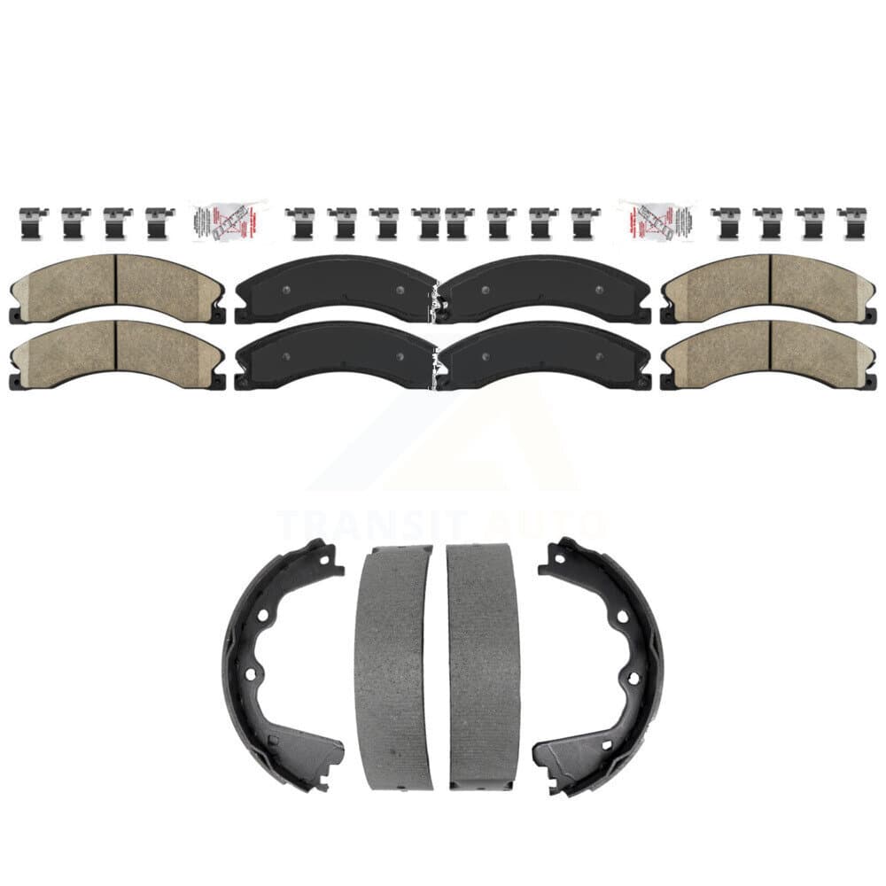 Transit Auto - KNN-101472 - Front and Rear Disc Brake Pad Kits image 1