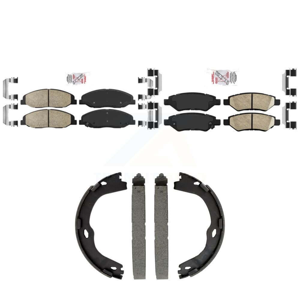 Transit Auto - KNN-101478 - Front and Rear Disc Brake Pad Kits image 1
