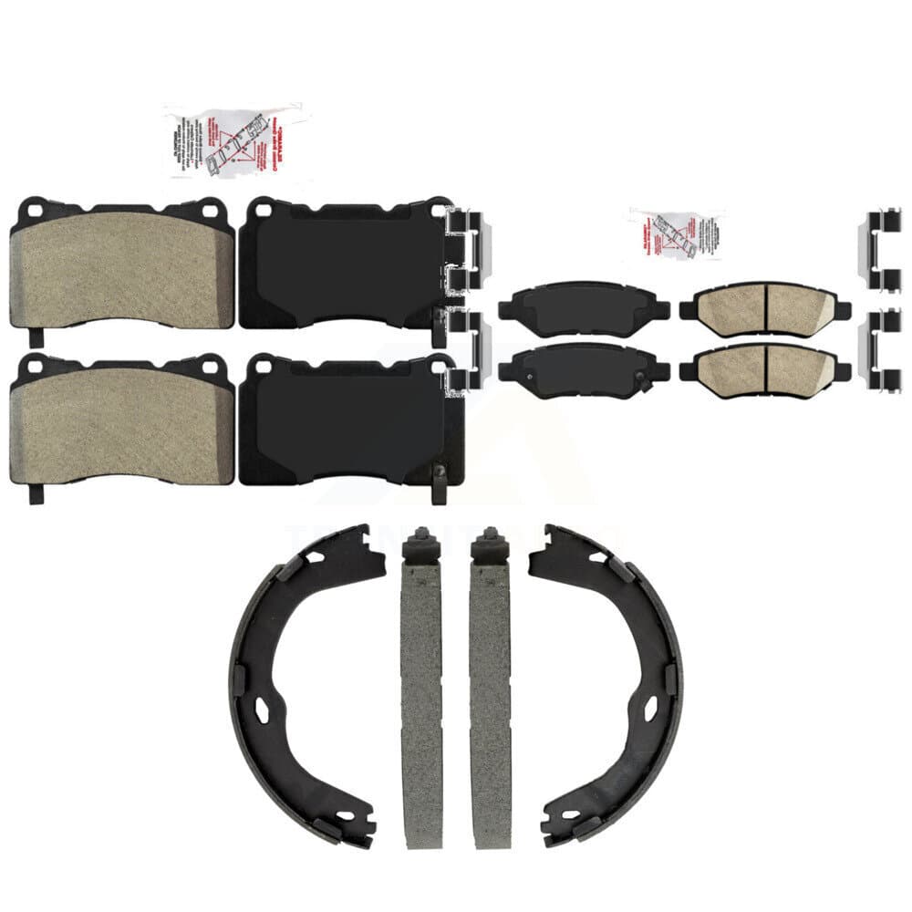 Transit Auto - KNN-101481 - Front and Rear Disc Brake Pad Kits image 1