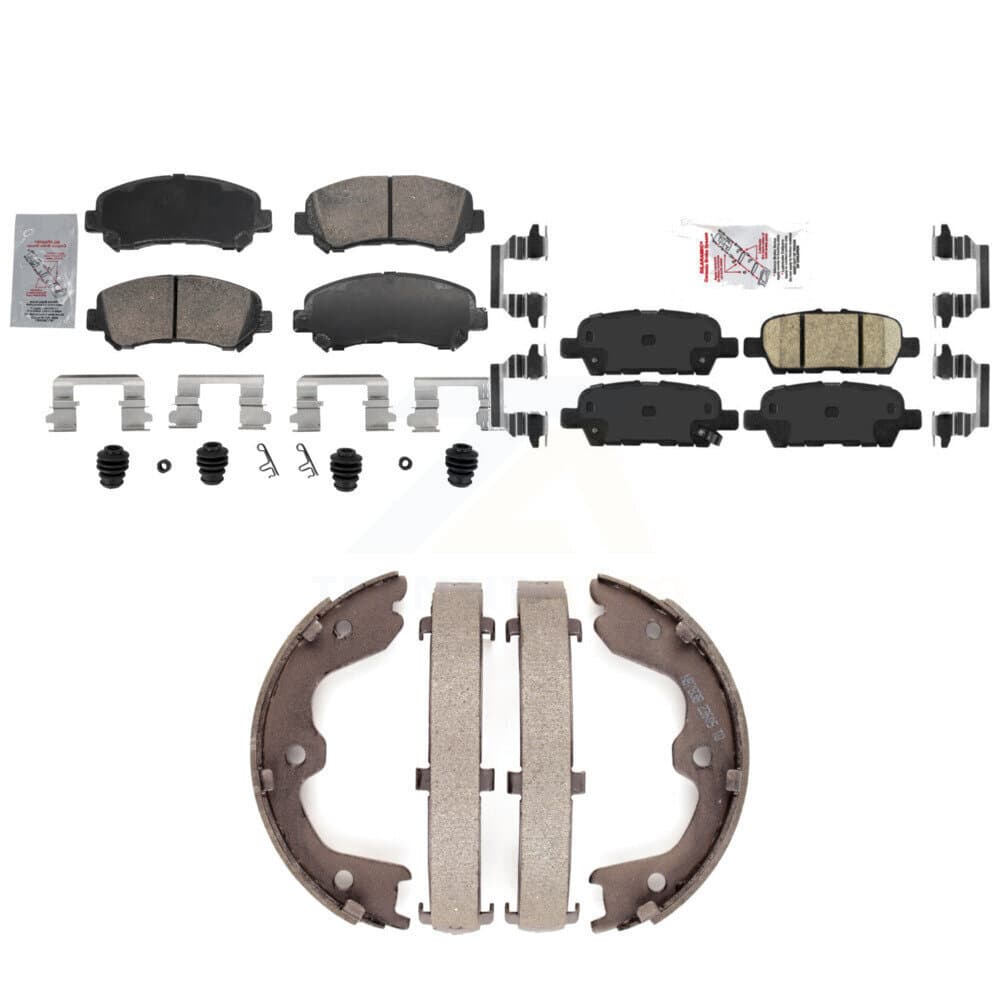 Transit Auto - KNN-101489 - Front and Rear Disc Brake Pad Kits image 1