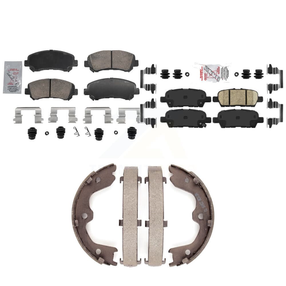 Transit Auto - KNN-101491 - Front and Rear Disc Brake Pad Kits image 1