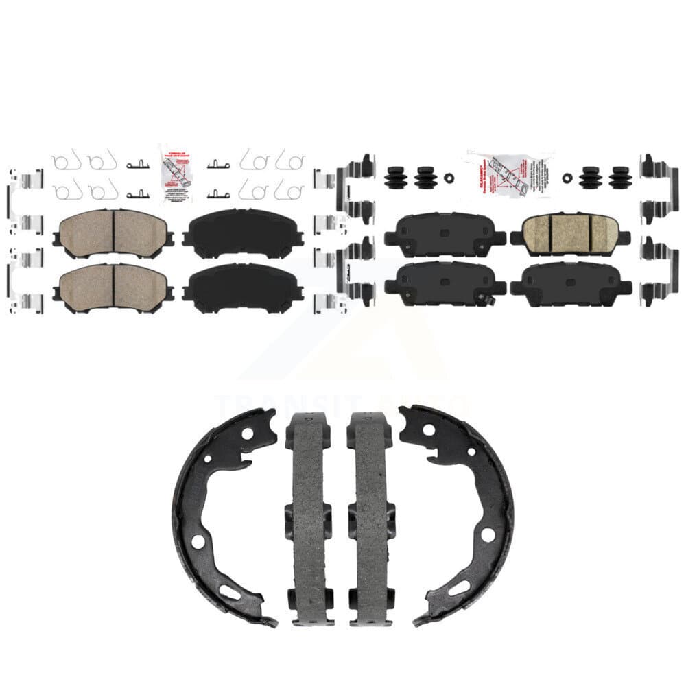 Transit Auto - KNN-101499 - Front and Rear Disc Brake Pad Kits image 1