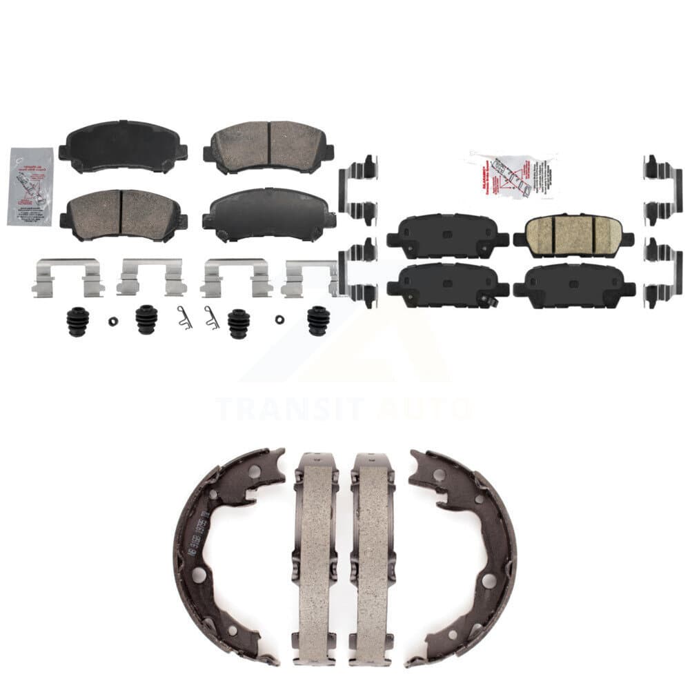 Transit Auto - KNN-101501 - Front and Rear Disc Brake Pad Kits image 1