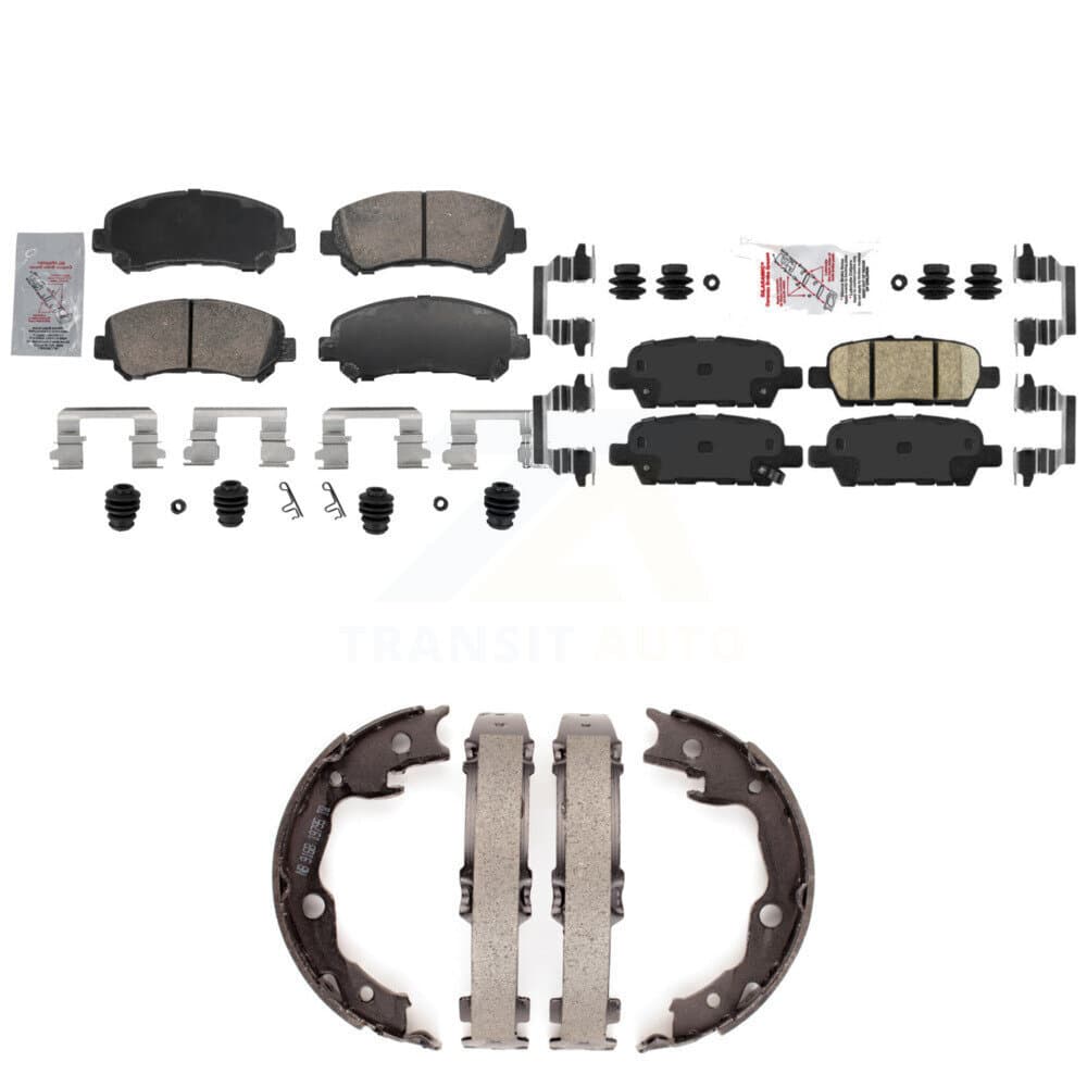 Transit Auto - KNN-101503 - Front and Rear Disc Brake Pad Kits image 1