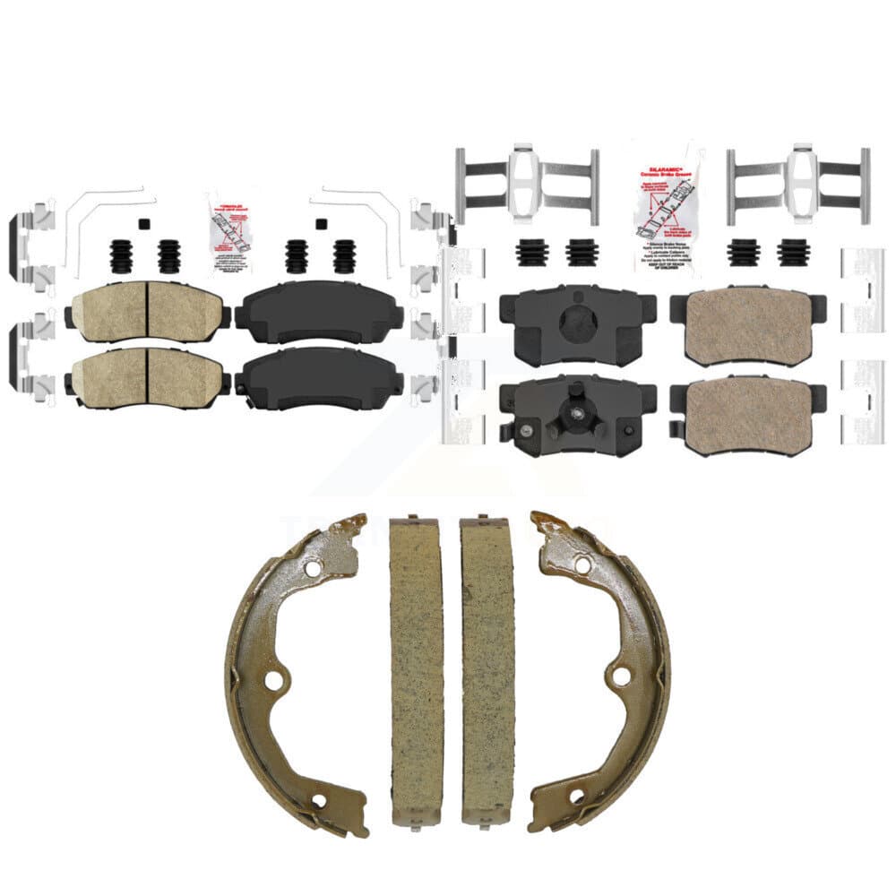 Transit Auto - KNN-101512 - Front and Rear Disc Brake Pad Kits image 1