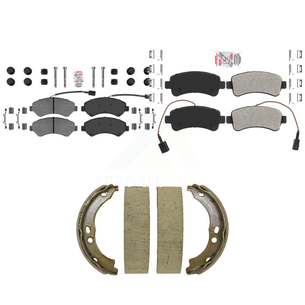 Transit Auto - KNN-101524 - Front and Rear Disc Brake Pad Kits image 1