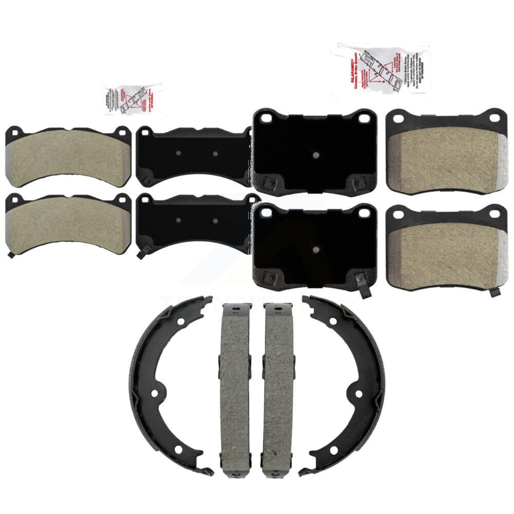 Transit Auto - KNN-101526 - Front and Rear Disc Brake Pad Kits image 1