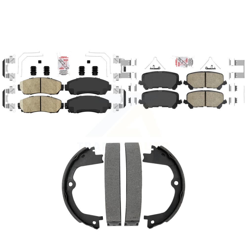 Transit Auto - KNN-101531 - Front and Rear Disc Brake Pad Kits image 1