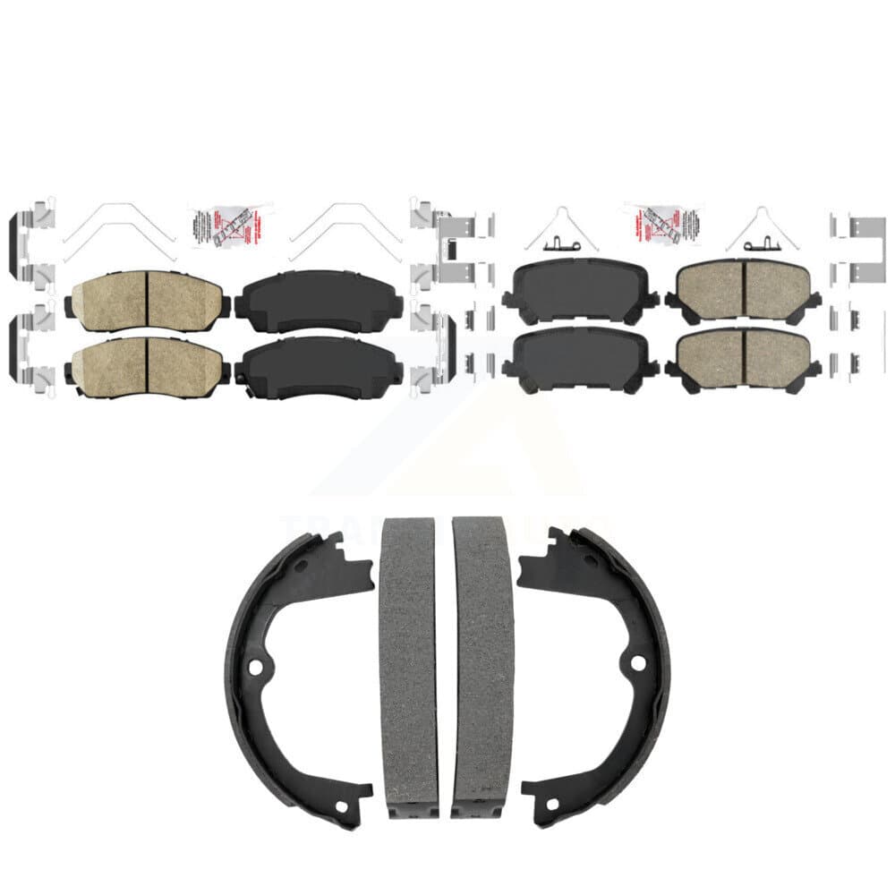Transit Auto - KNN-101532 - Front and Rear Disc Brake Pad Kits image 1