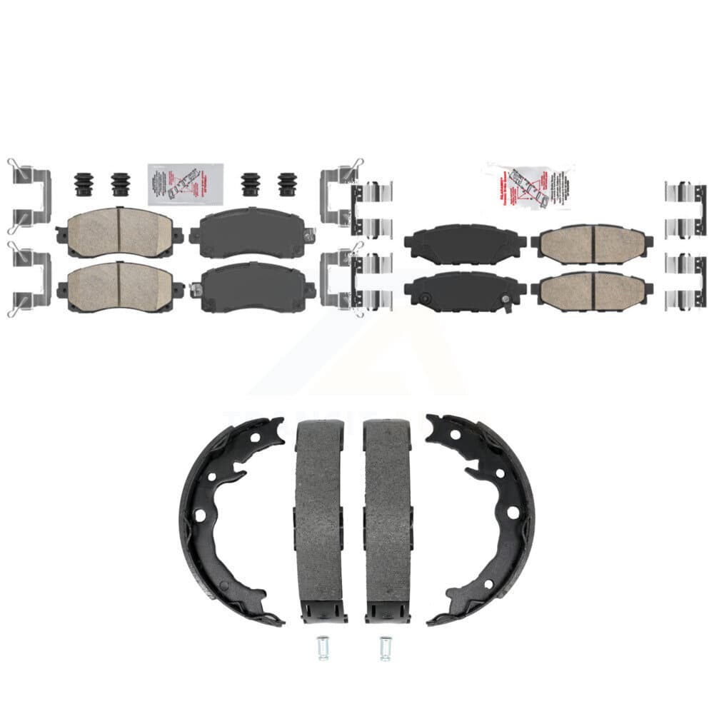 Transit Auto - KNN-101546 - Front and Rear Disc Brake Pad Kits image 1