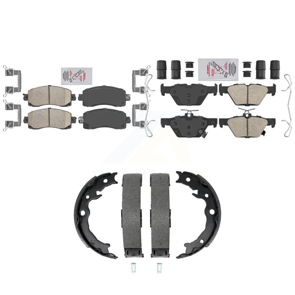 Transit Auto - KNN-101549 - Front and Rear Disc Brake Pad Kits image 1