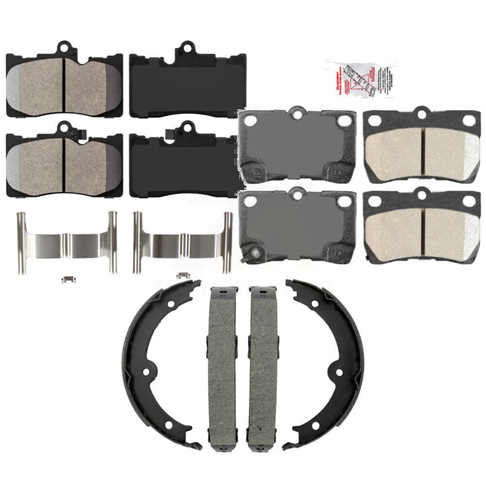 Transit Auto - KNN-101558 - Front and Rear Disc Brake Pad Kits image 1