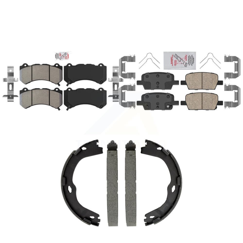Transit Auto - KNN-101573 - Front and Rear Disc Brake Pad Kits image 1
