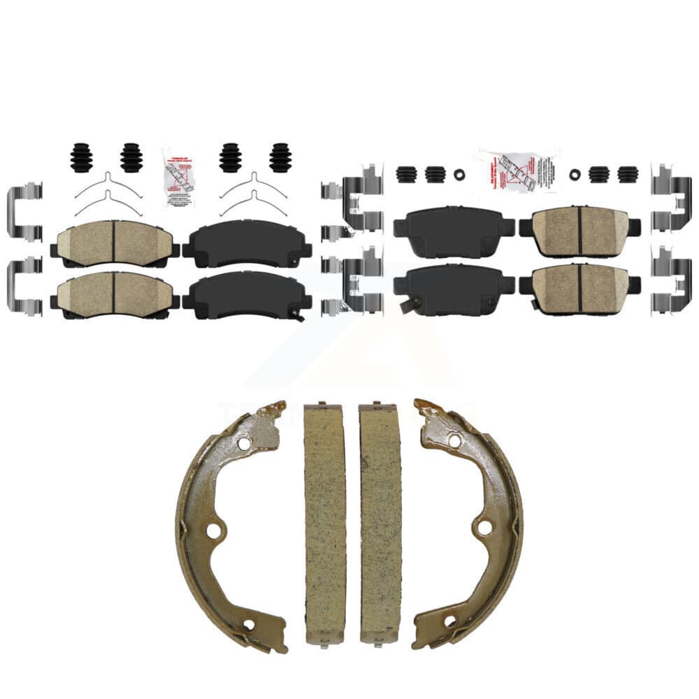 Transit Auto - KNN-101581 - Front and Rear Disc Brake Pad Kits image 1