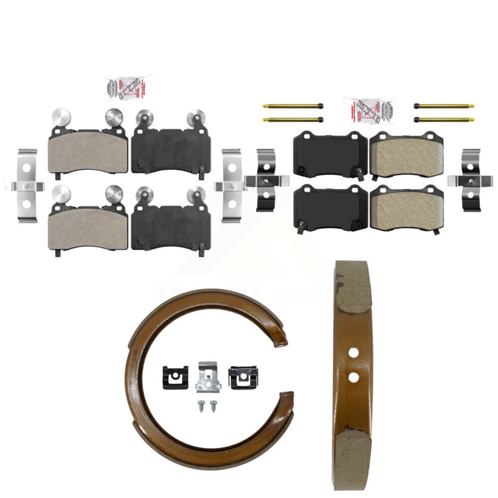 Transit Auto - KNN-101583 - Front and Rear Disc Brake Pad Kits image 1