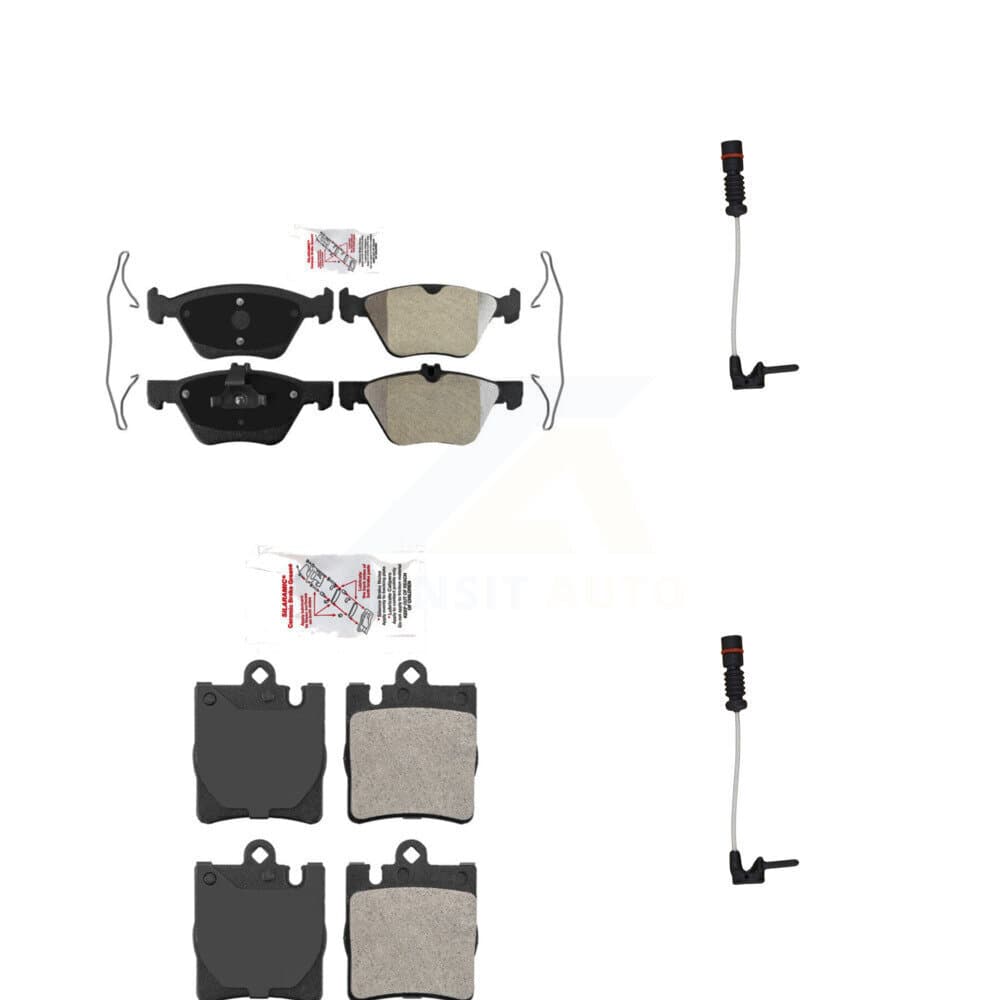 AmeriBRAKES - KNW-100002 - Front and Rear Disc Brake Pad Kits image 1