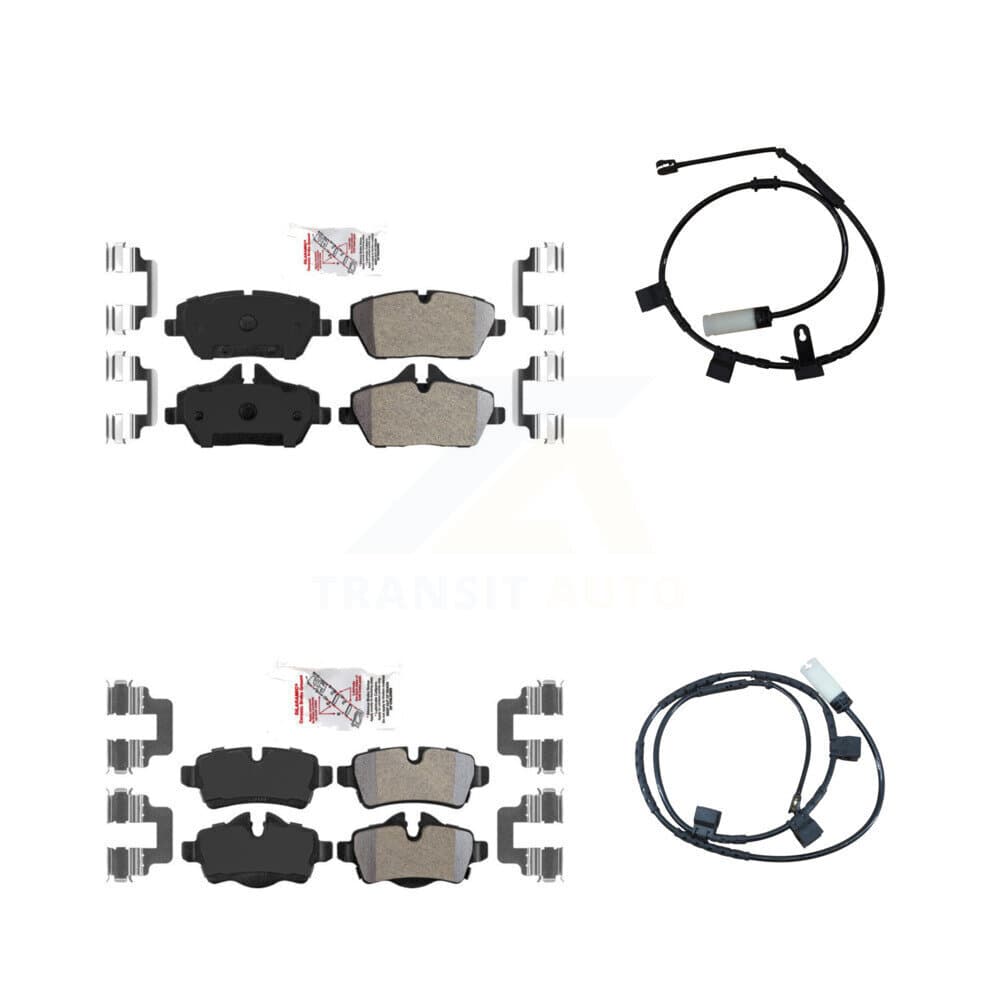 AmeriBRAKES - KNW-100005 - Front and Rear Disc Brake Pad Kits image 1