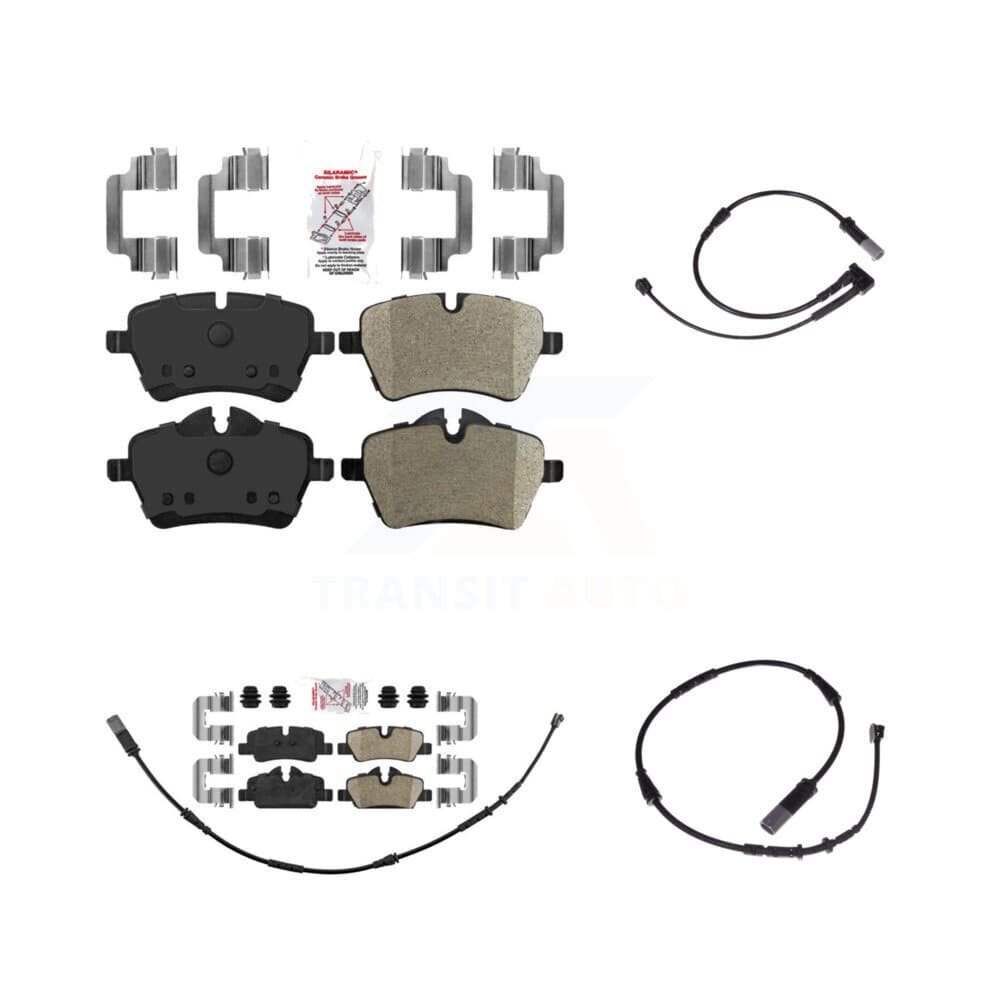 AmeriBRAKES - KNW-100008 - Front and Rear Disc Brake Pad Kits image 1