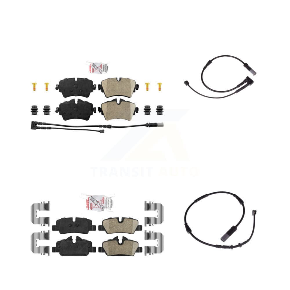 AmeriBRAKES - KNW-100011 - Front and Rear Disc Brake Pad Kits image 1