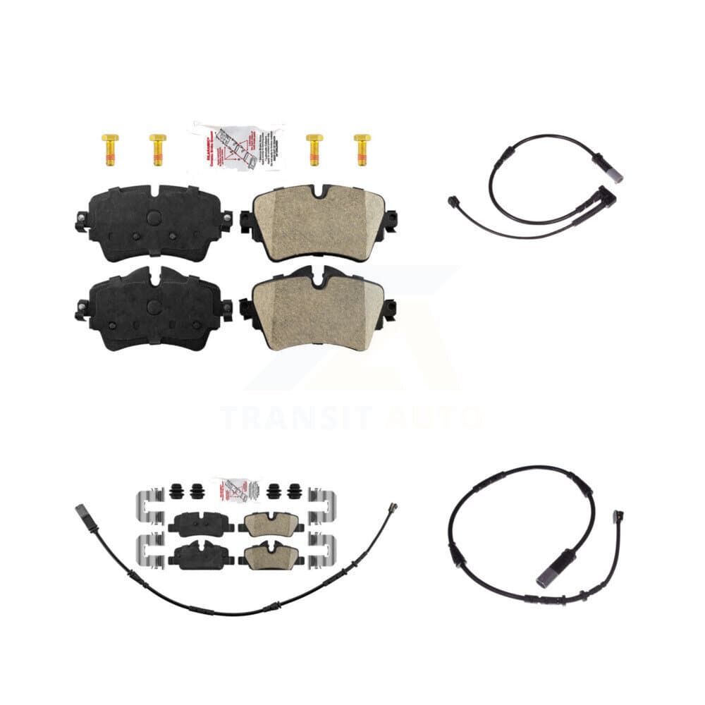AmeriBRAKES - KNW-100014 - Front and Rear Disc Brake Pad Kits image 1