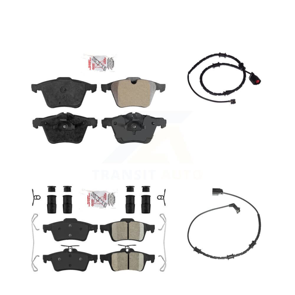 AmeriBRAKES - KNW-100021 - Front and Rear Disc Brake Pad Kits image 1