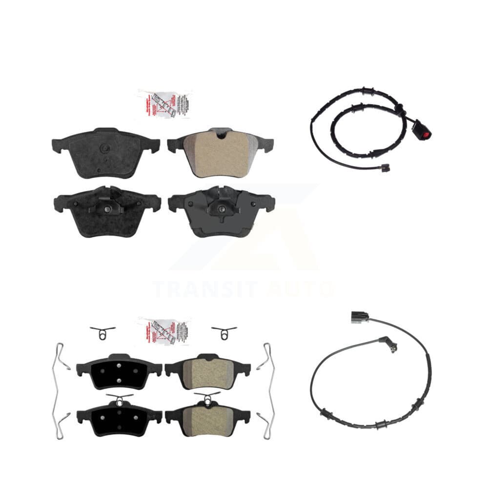 AmeriBRAKES - KNW-100023 - Front and Rear Disc Brake Pad Kits image 1