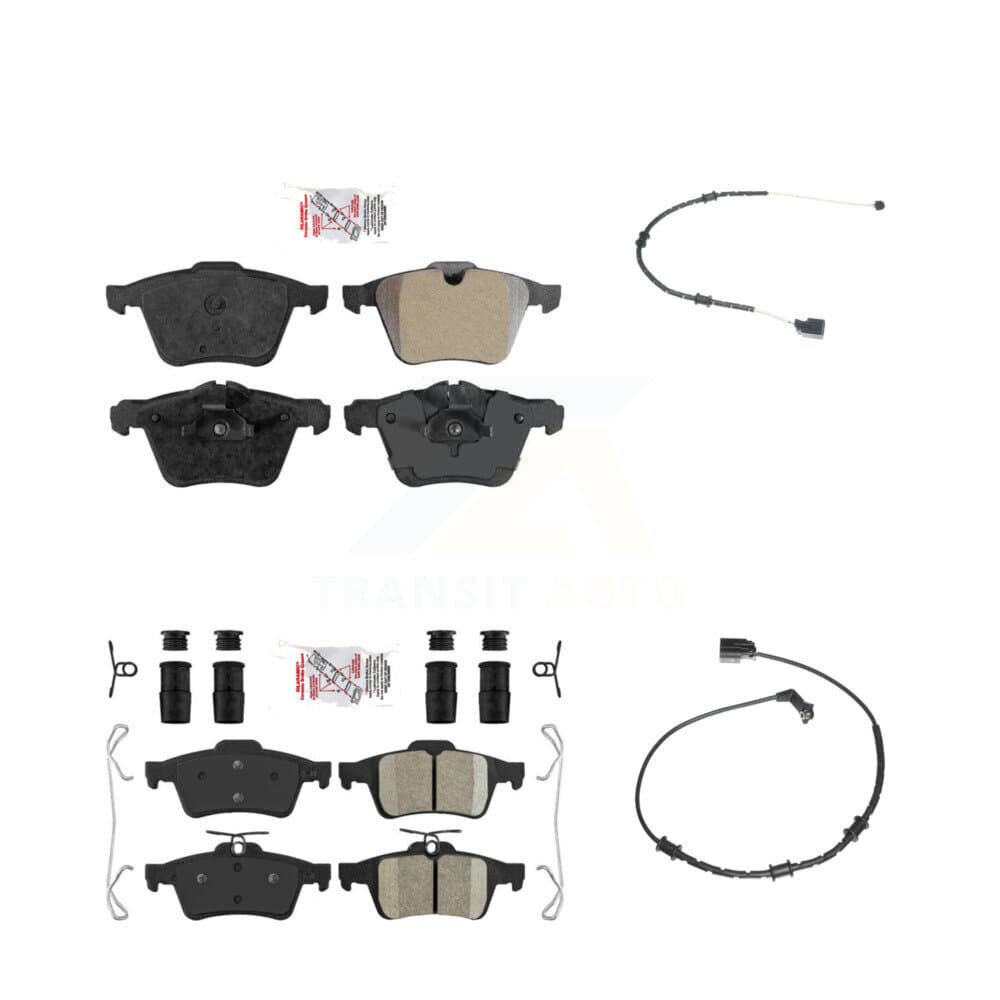 AmeriBRAKES - KNW-100024 - Front and Rear Disc Brake Pad Kits image 1