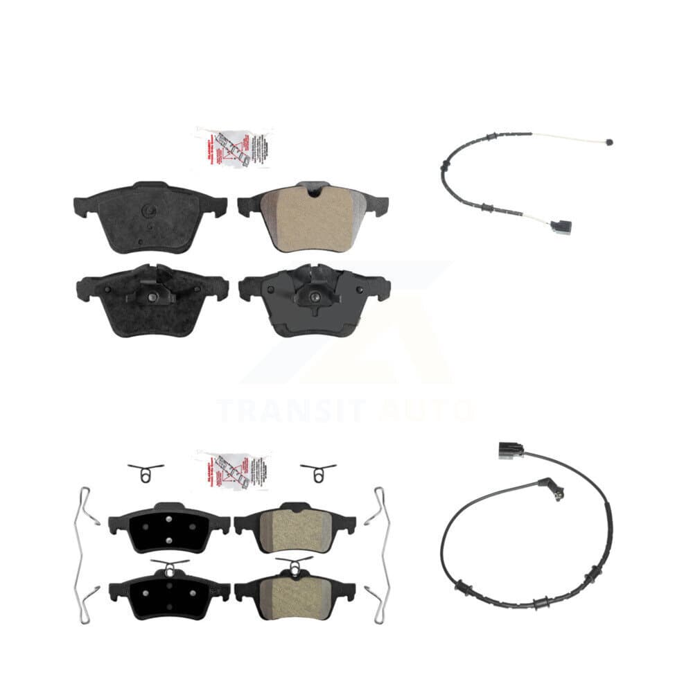 AmeriBRAKES - KNW-100026 - Front and Rear Disc Brake Pad Kits image 1