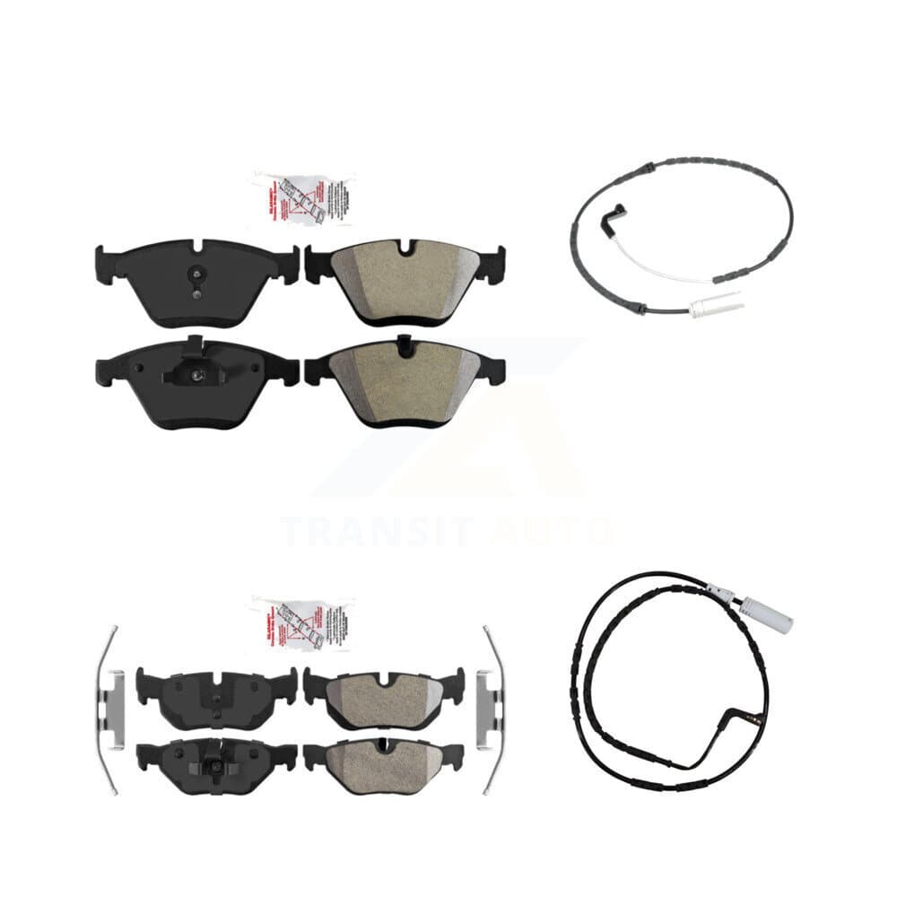 AmeriBRAKES - KNW-100030 - Front and Rear Disc Brake Pad Kits image 1