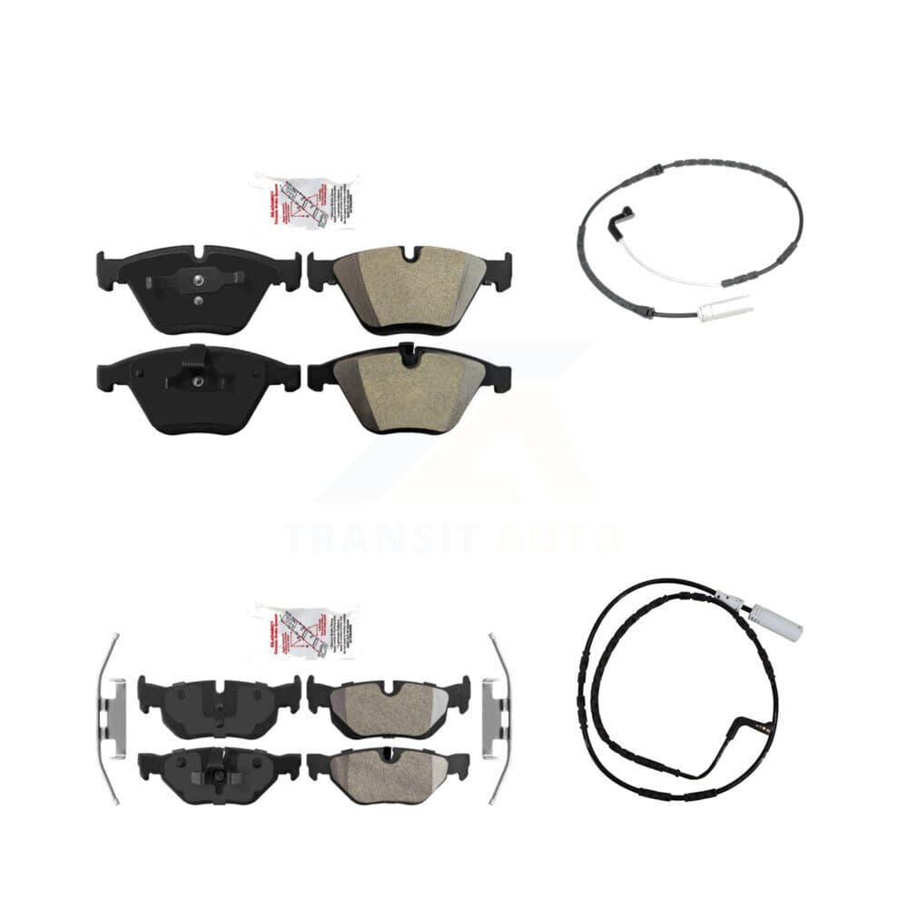 AmeriBRAKES - KNW-100031 - Front and Rear Disc Brake Pad Kits image 1