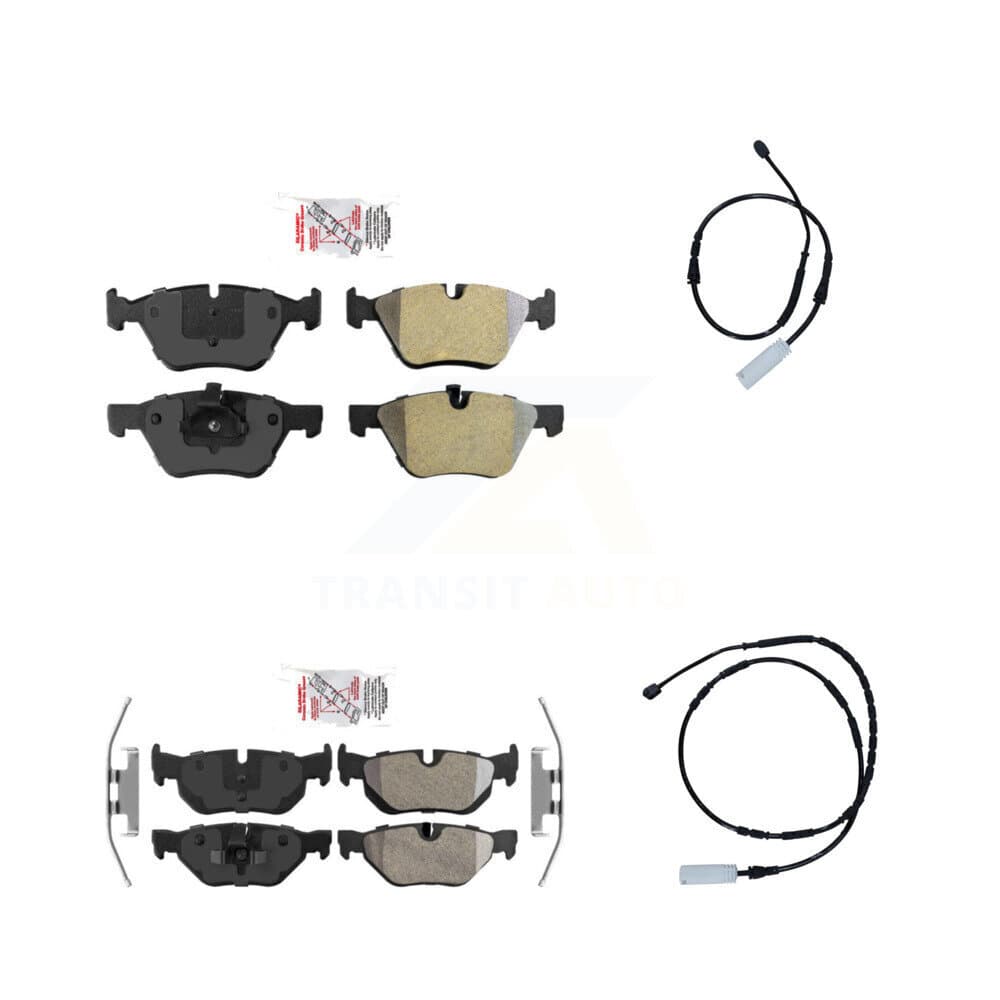 AmeriBRAKES - KNW-100035 - Front and Rear Disc Brake Pad Kits image 1