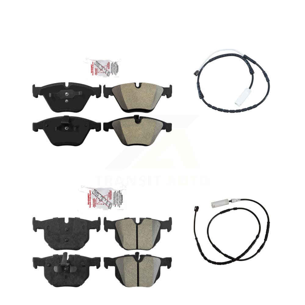 AmeriBRAKES - KNW-100038 - Front and Rear Disc Brake Pad Kits image 1