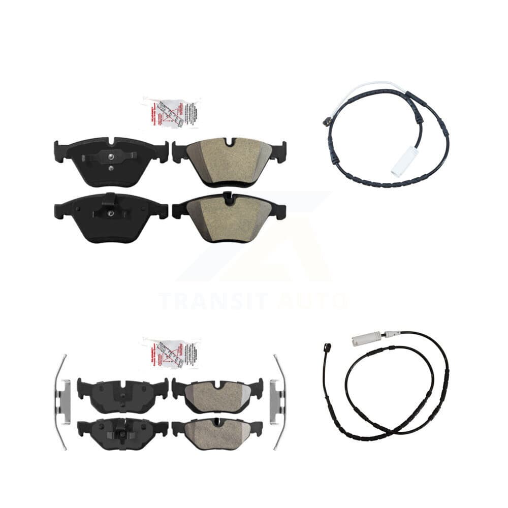 AmeriBRAKES - KNW-100040 - Front and Rear Disc Brake Pad Kits image 1