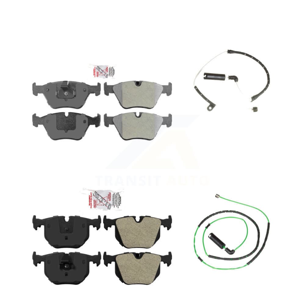 AmeriBRAKES - KNW-100043 - Front and Rear Disc Brake Pad Kits image 1