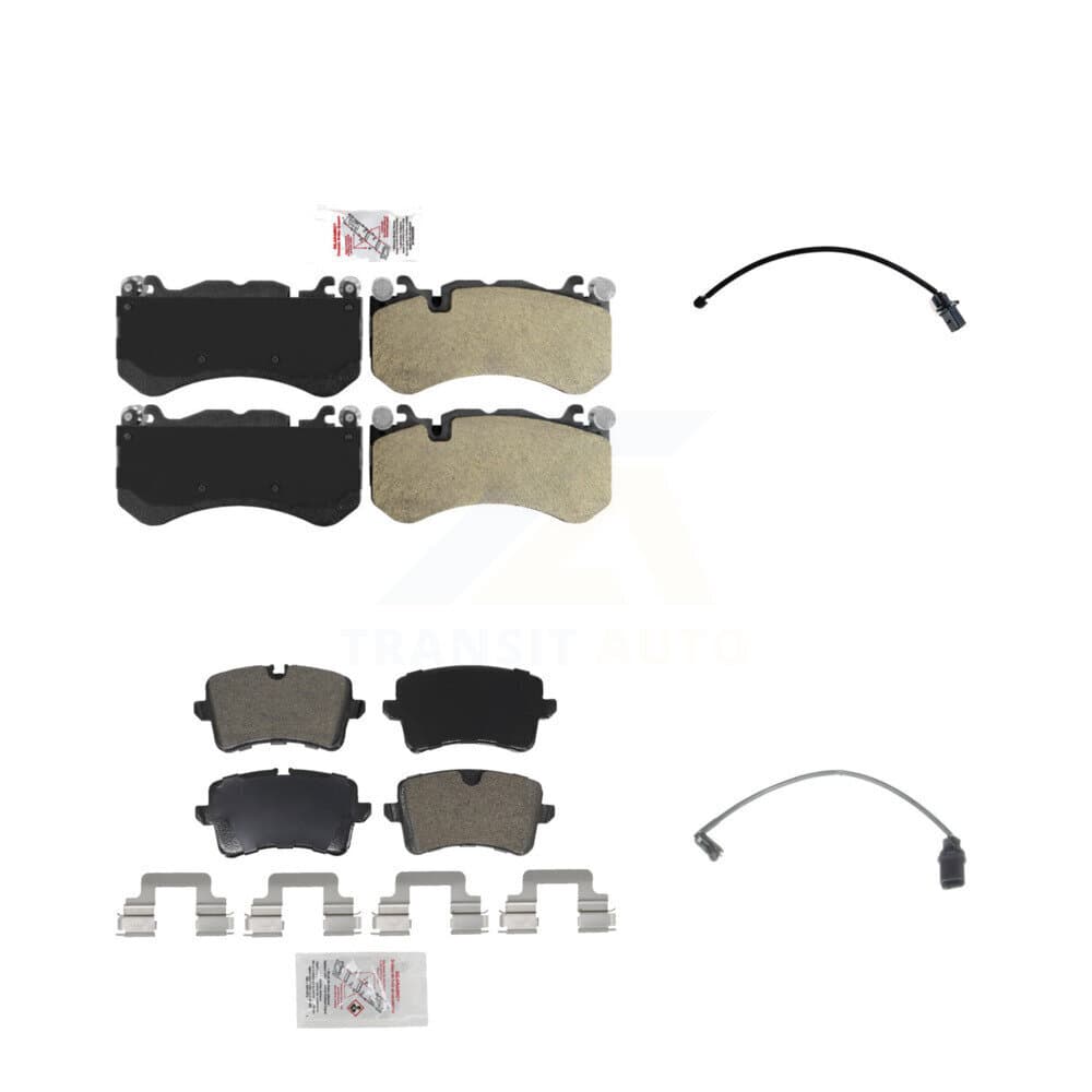 AmeriBRAKES - KNW-100046 - Front and Rear Disc Brake Pad Kits image 1