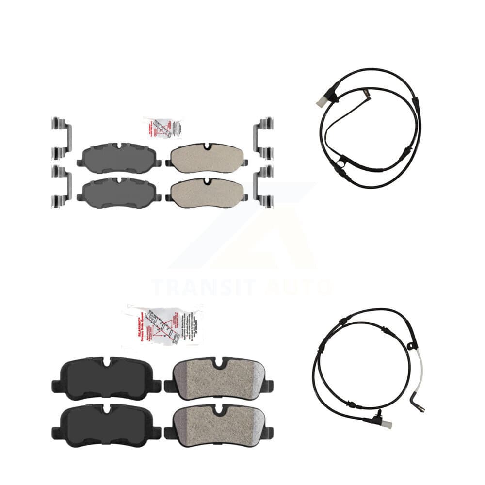 AmeriBRAKES - KNW-100049 - Front and Rear Disc Brake Pad Kits image 1