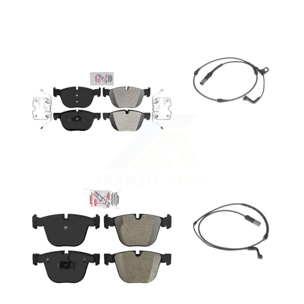 AmeriBRAKES - KNW-100050 - Front and Rear Disc Brake Pad Kits image 1